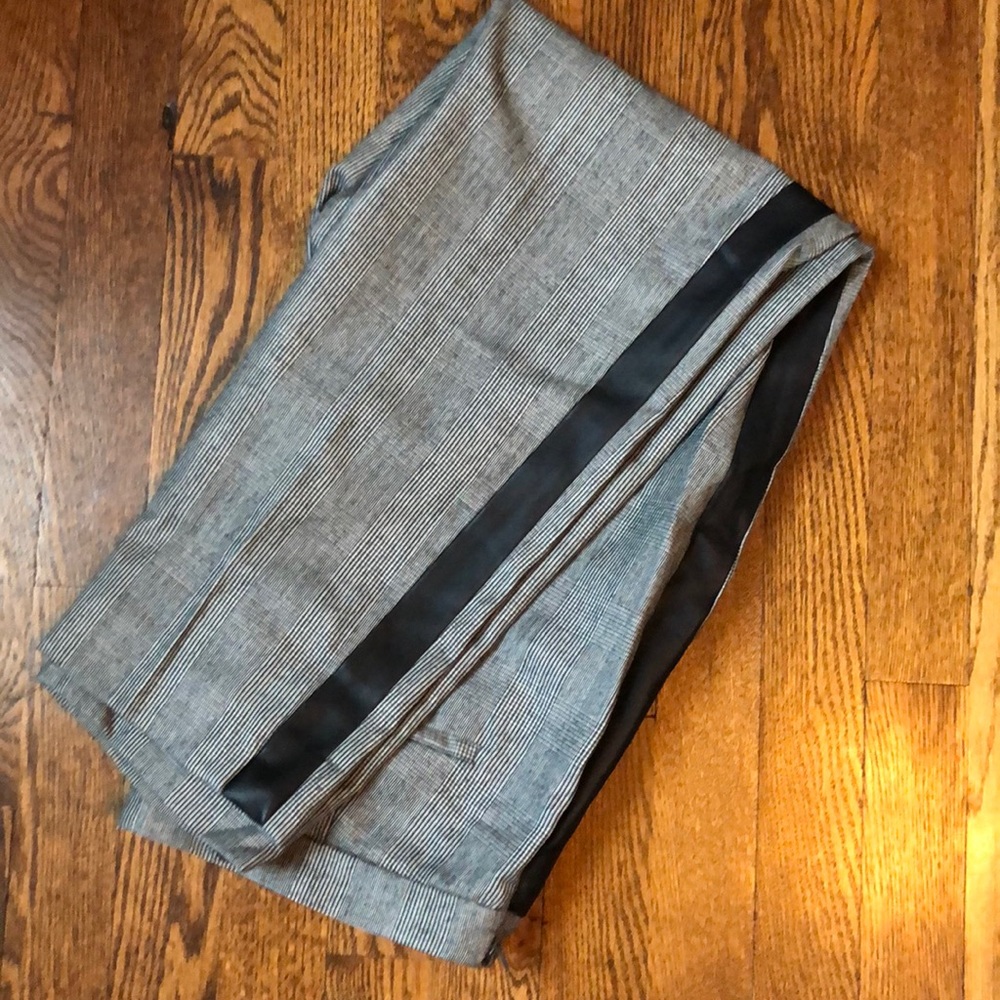Plaid J Crew Mattie trousers